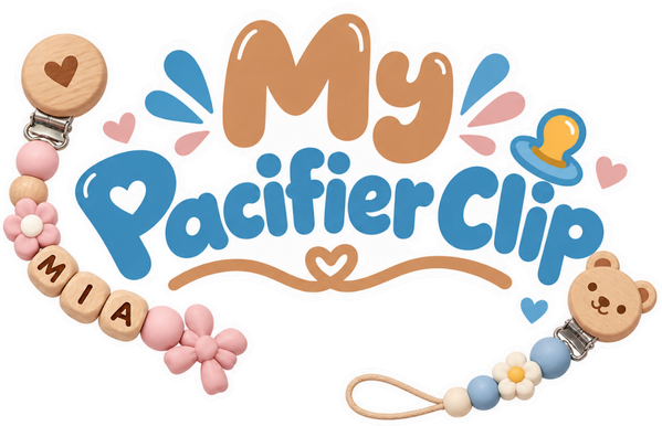 Logo Pacifier Clip